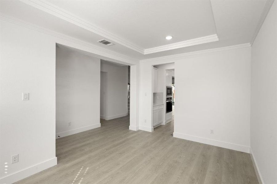 Spacious, unfurnished interior of a new home in Westside Preserve, Midlothian (Image 21).