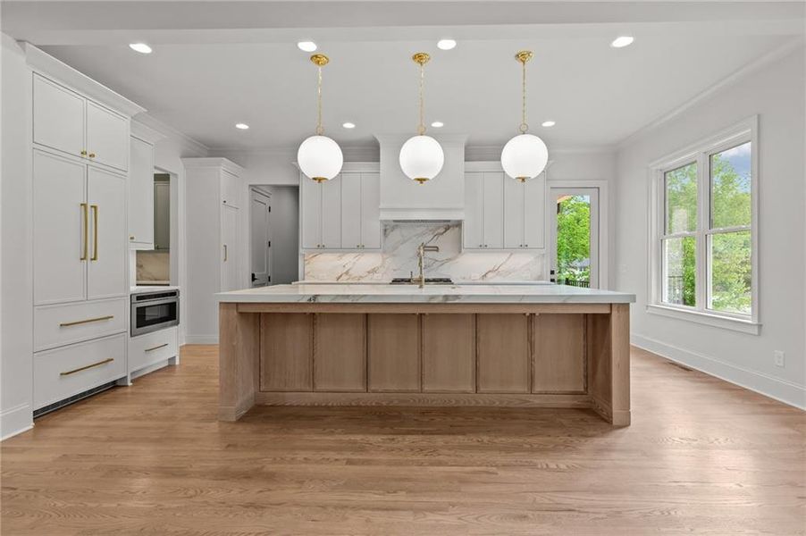 Furnished interior view inside a new home in , Buford (Image 13).