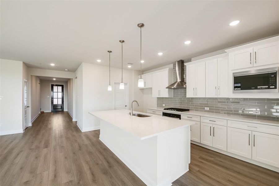 Furnished interior view inside a new home in Arbors at Legacy Hills, Celina (Image 9).