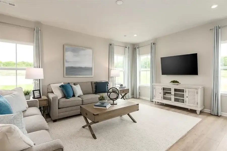 Representative furnished interior of a home built from the Ballenger by Ryan Homes in Three Rivers, Murfreesboro (Image 8).
