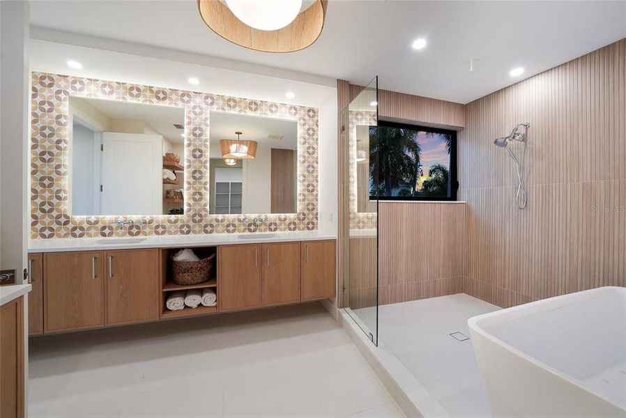 Furnished interior view inside a new home in , Sarasota (Image 30).