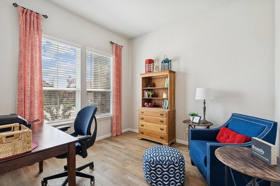 Furnished interior view inside a new home in , Weatherford (Image 8).