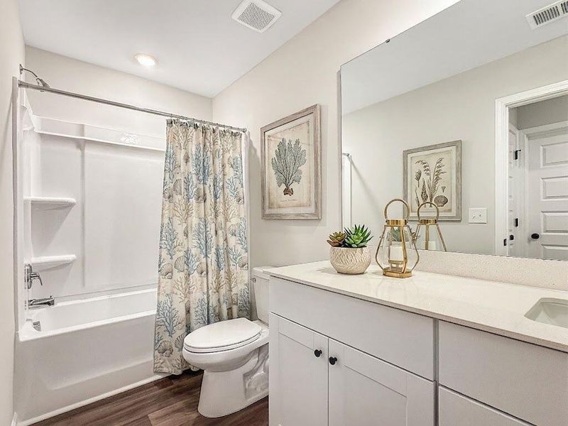 Furnished interior view inside a new home in , Summerville (Image 8).