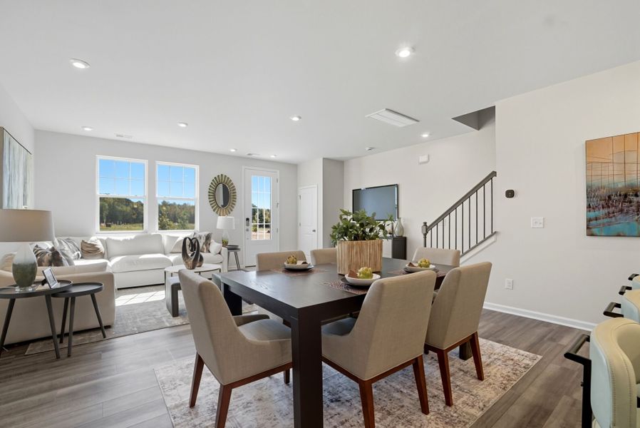 Representative furnished interior of a home built from the Shelby by Mattamy Homes in Westfall, Gastonia (Image 10).