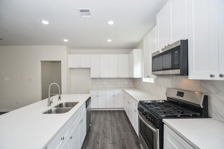 Furnished interior view inside a new home in , Houston (Image 10). Furnished interior view inside a new home in , Houston (Image 10).