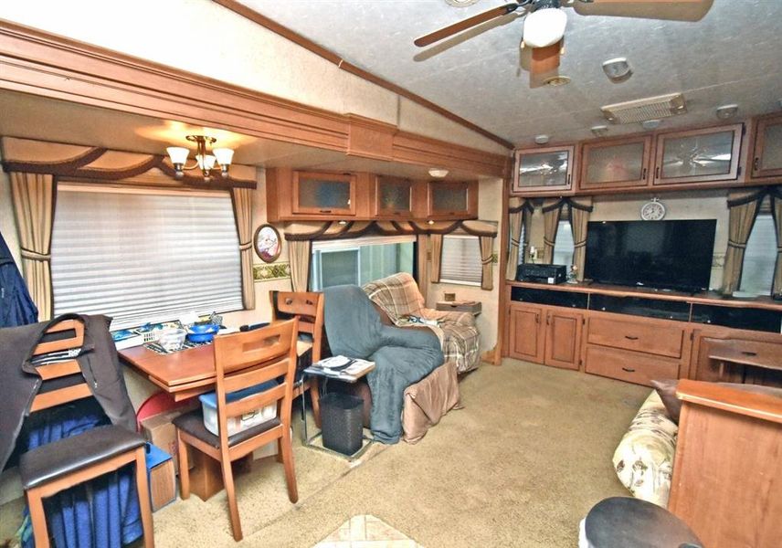 Furnished interior view inside a new home in , Yantis (Image 7).