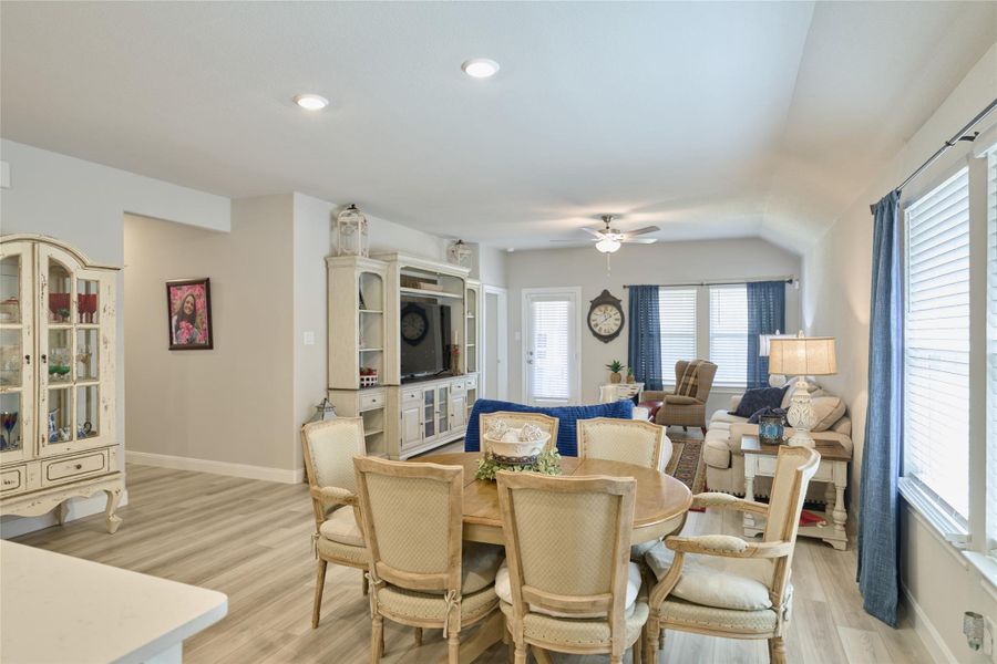 Furnished interior view inside a new home in Montgomery Oaks - Estate, Conroe (Image 28). Furnished interior view inside a new home in Montgomery Oaks - Estate, Conroe (Image 28).