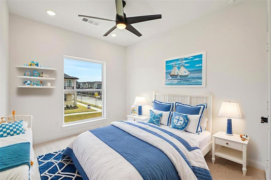 Furnished interior view inside a new home in , Rowlett (Image 9).