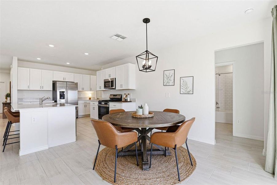 Furnished interior view inside a new home in Prosperity Lakes, Parrish (Image 14).