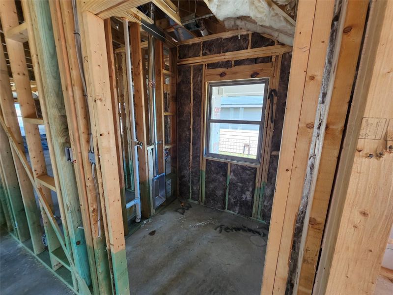 In-progress construction of a new home in Lexington Heights, Willis, TX (Image 12).