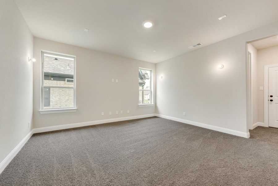 Spacious, unfurnished interior of a new home in Monterra, Fate (Image 25). Spacious, unfurnished interior of a new home in Monterra, Fate (Image 25).
