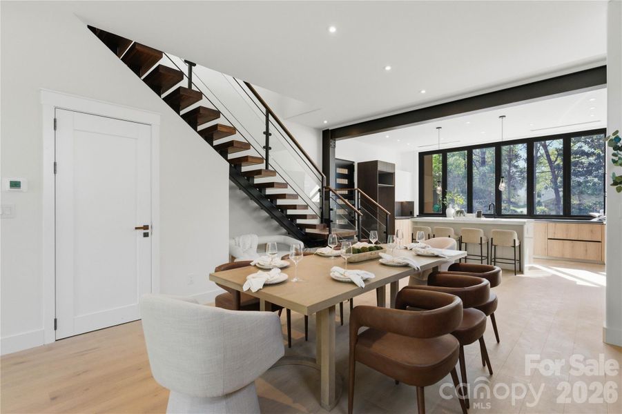 Furnished interior view inside a new home in , Charlotte (Image 15).
