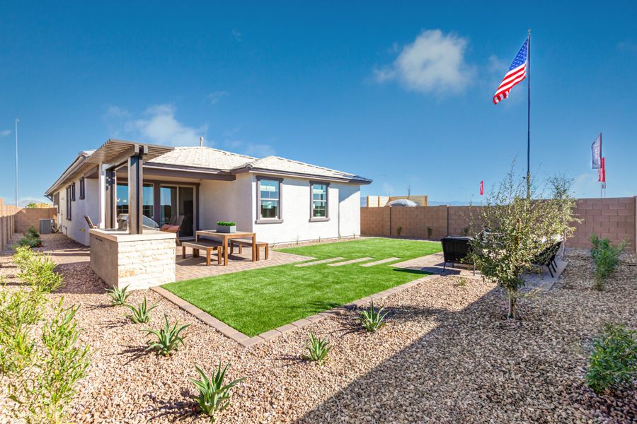 Exterior details of a home in La Mira Discovery Collection, Mesa (Image 3).