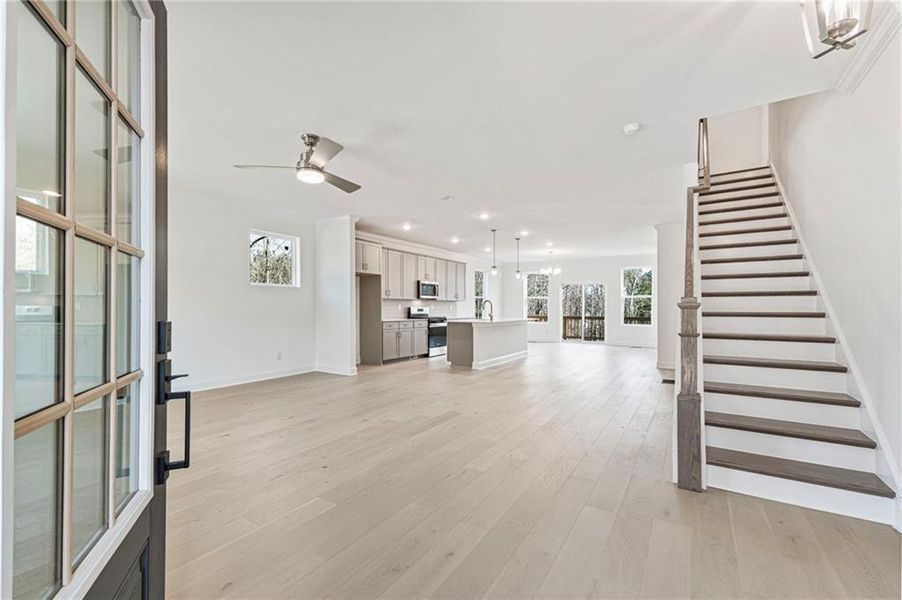 Spacious, unfurnished interior of a new home in , Sugar Hill (Image 31).