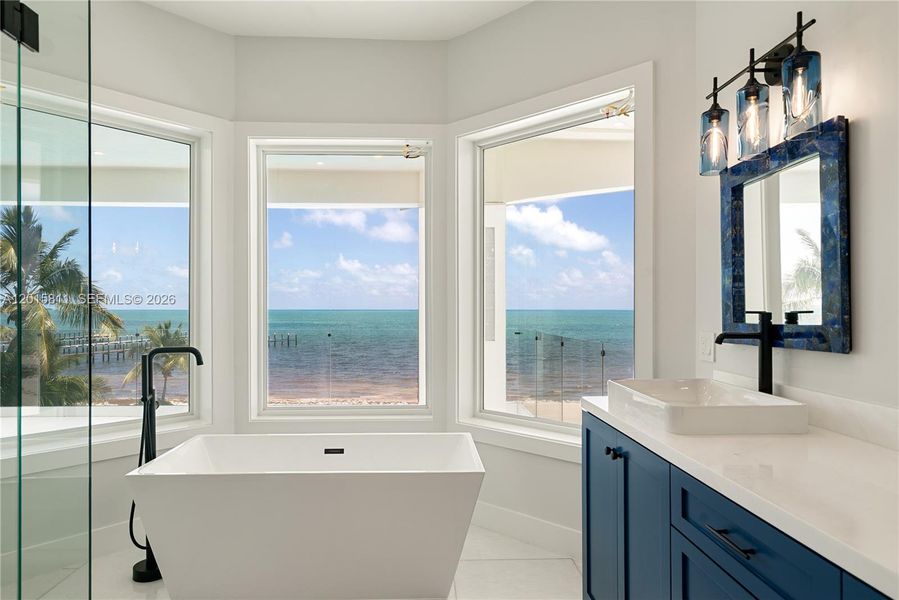 Furnished interior view inside a new home in , Tavernier (Image 4).