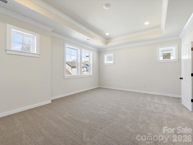 Spacious, unfurnished interior of a new home in North Creek Village, Huntersville (Image 28).