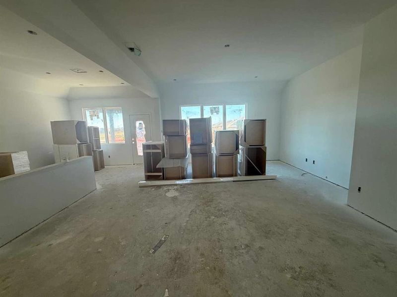 Family Room Construction Progress Family Room Construction Progress