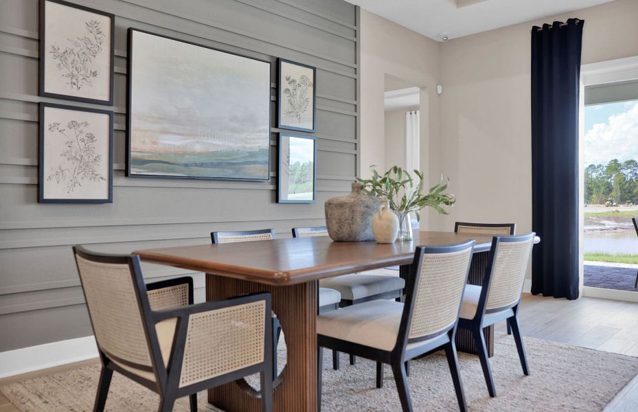 Representative furnished interior of a home built from the Mahogany Grand by Pulte Homes in The Landings at Saint Johns, St. Johns (Image 12).