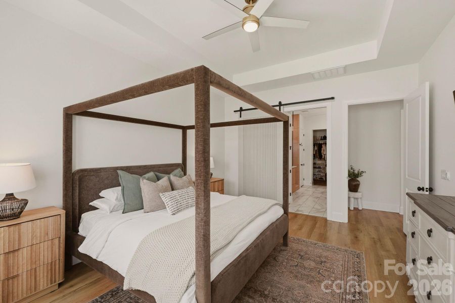 Furnished interior view inside a new home in , Mooresville (Image 37).