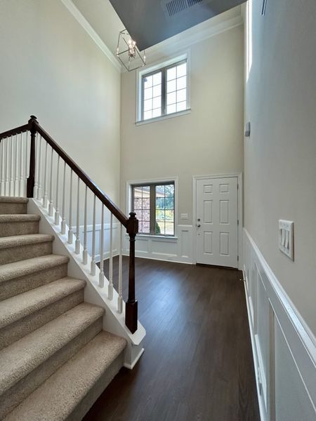 Spacious, unfurnished interior of a new home in Trellises, High Point (Image 20).