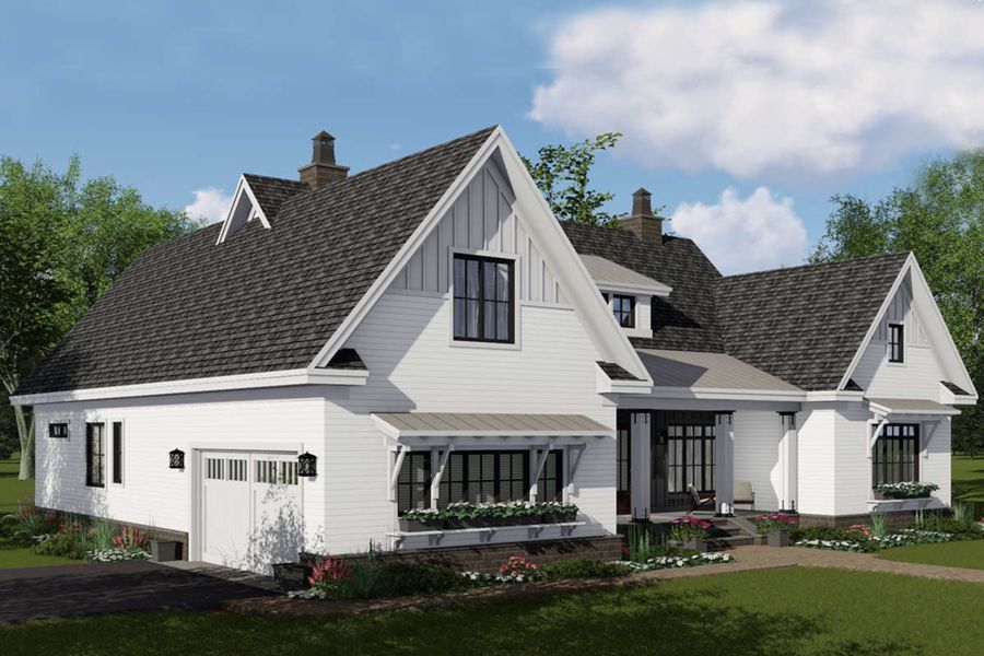 Representative exterior photo of a completed home built from the Milton by Zeal Home Builders in Patti Lynn Hills, Paradise, TX (Image 20).