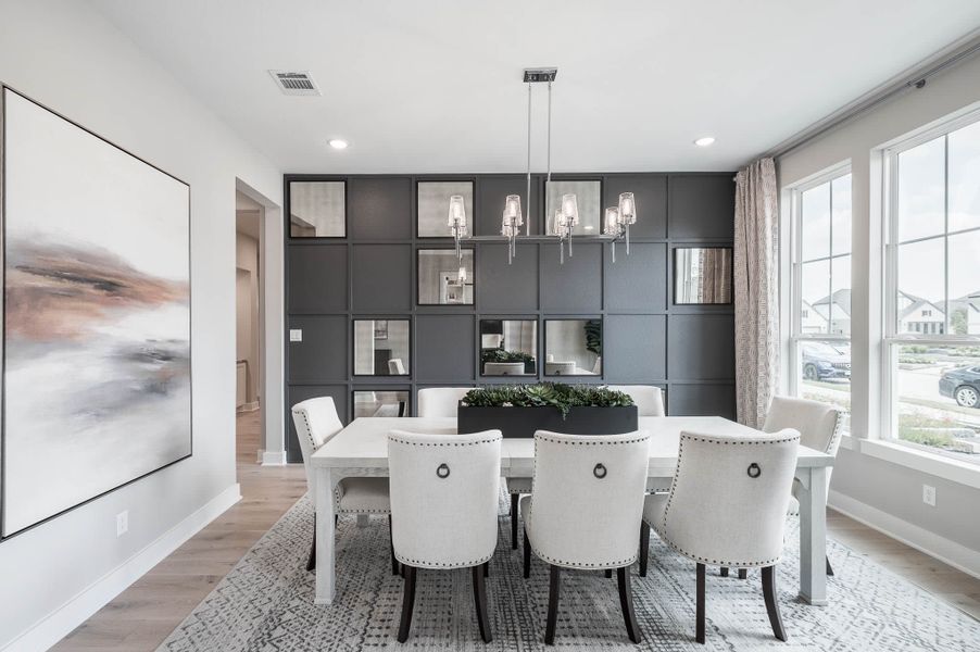 Representative furnished interior of a home built from the Casoria by Tri Pointe Homes in The Estates at James Lane, Fulshear (Image 61).