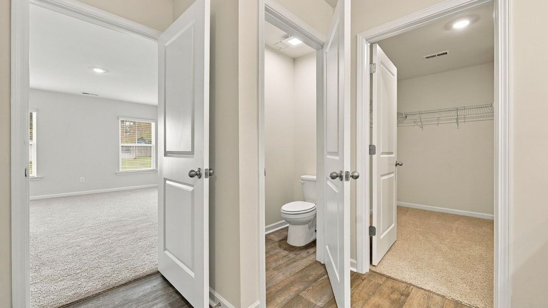 Furnished interior view inside a new home in Bynum Farms, Farmville (Image 12).