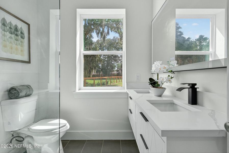 Furnished interior view inside a new home in , Jacksonville (Image 10).