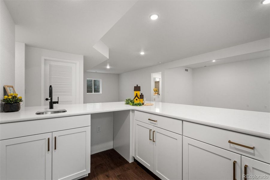 Furnished interior view inside a new home in Wolf Ranch - Enclave Collection, Colorado Springs (Image 26).