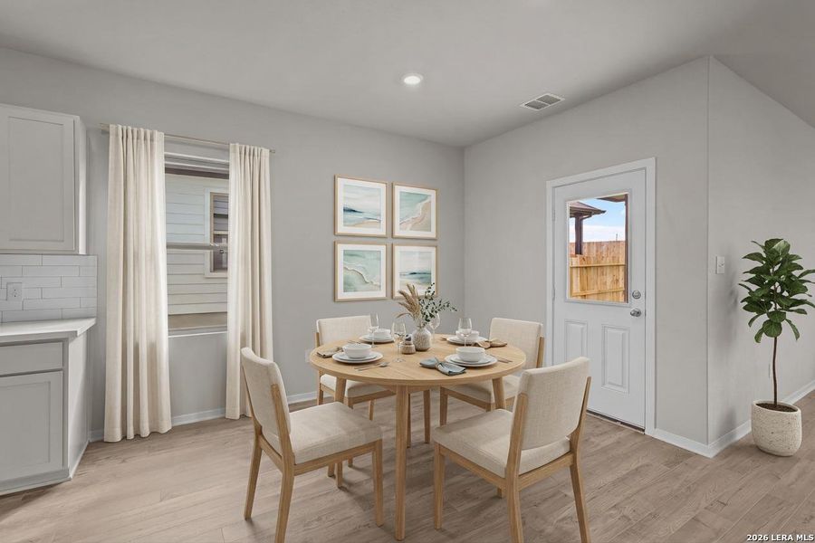 Furnished interior view inside a new home in Garden Grove, San Antonio (Image 17).