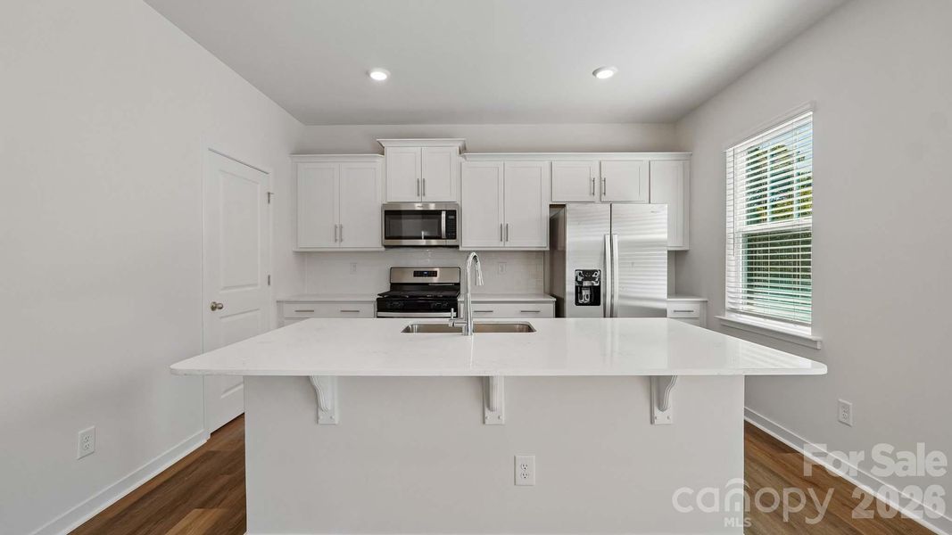 Furnished interior view inside a new home in Secrest Commons, Monroe (Image 4).