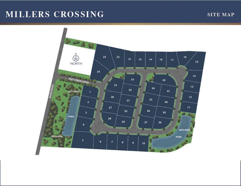 2D floor plan layout of this home in Miller's Crossing, Johns Island, SC (Image 3).