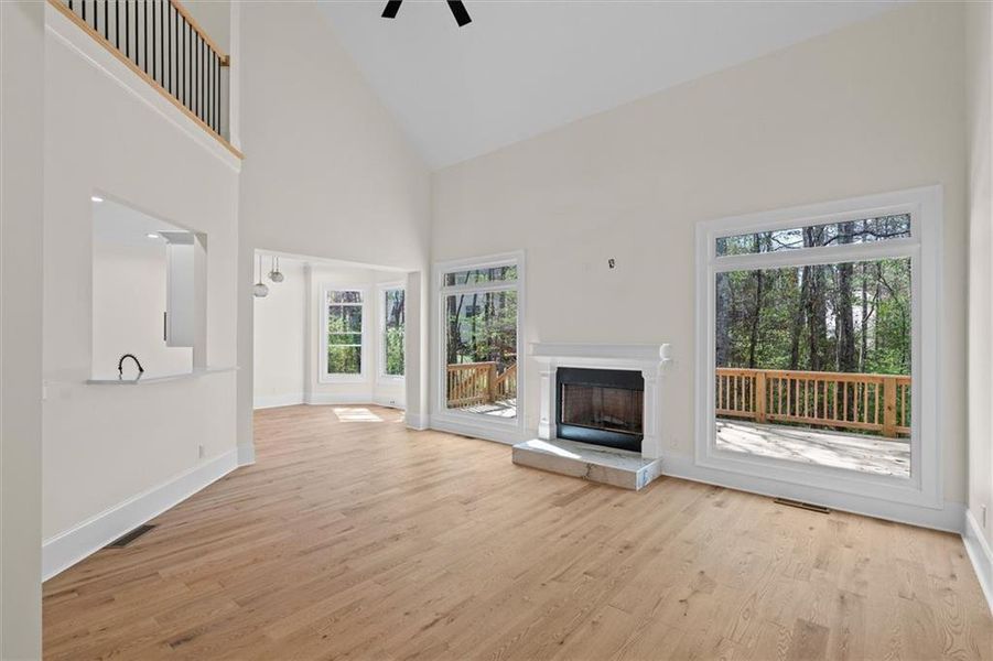 Spacious, unfurnished interior of a new home in Brookmont, Douglasville (Image 53).