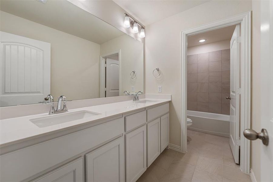 Furnished interior view inside a new home in Liberty Pointe, Gainesville (Image 8).