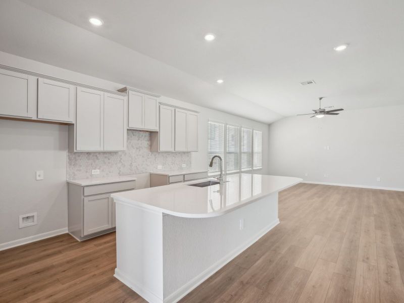 Furnished interior view inside a new home in Lark Canyon, New Braunfels (Image 6).