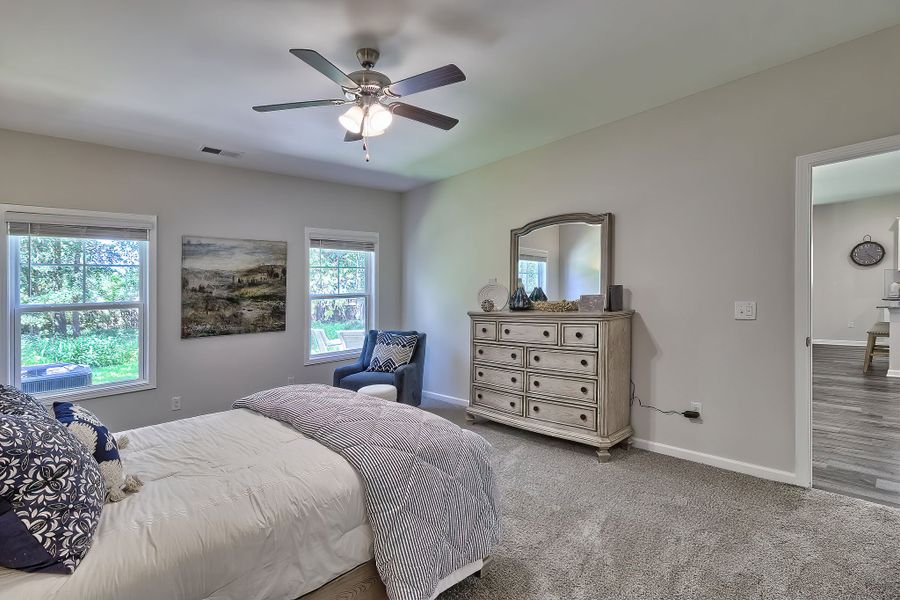 Furnished interior view inside a new home in Portrait Hills, Aiken (Image 21). Furnished interior view inside a new home in Portrait Hills, Aiken (Image 21).
