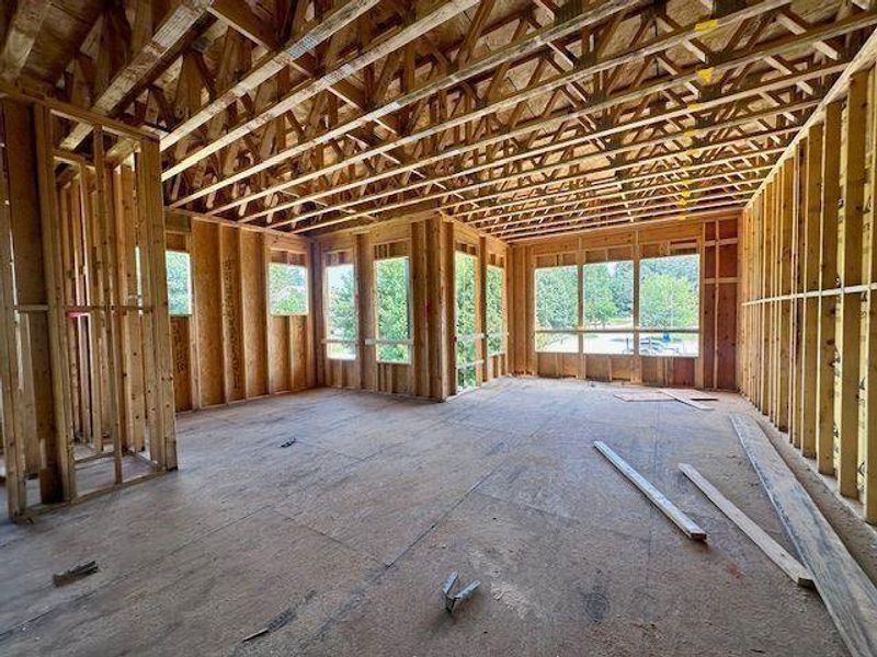 In-progress construction of a new home in , Senoia, GA (Image 42).