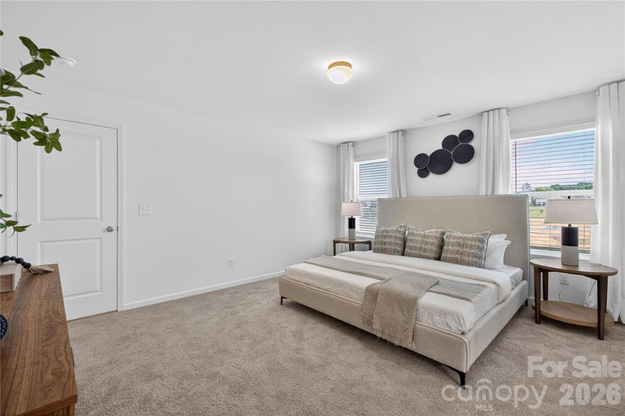 Furnished interior view inside a new home in Morgan Hills, Albemarle (Image 8).