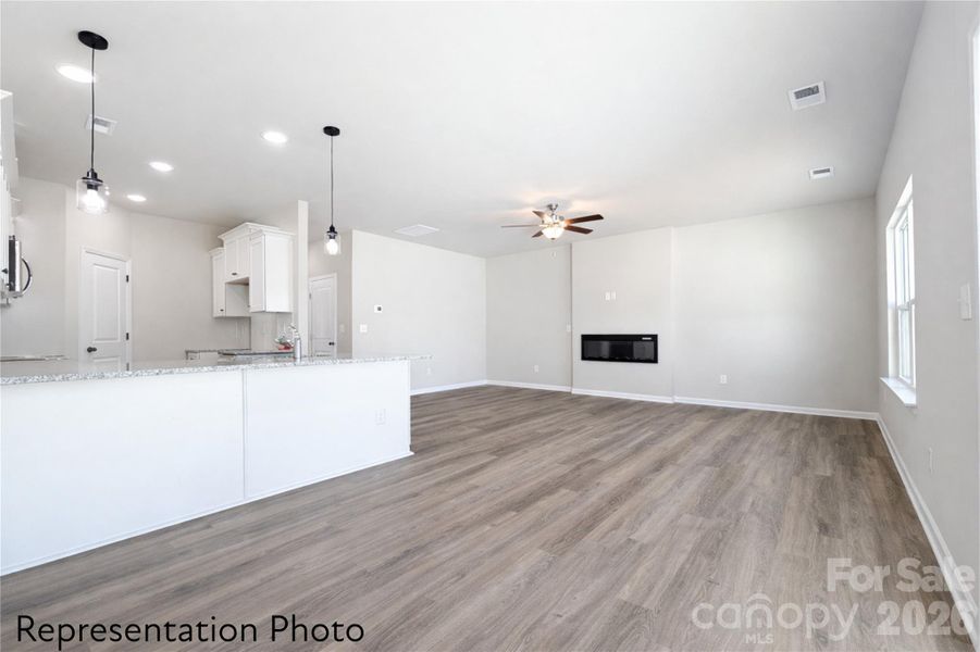 Spacious, unfurnished interior of a new home in , Charlotte (Image 18).