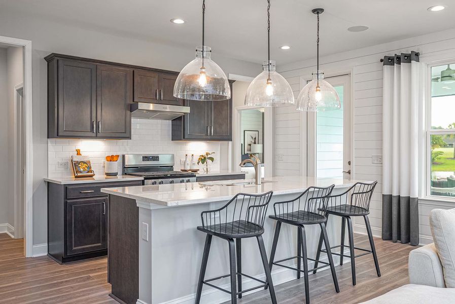 Furnished interior view inside a new home in Sun City Hilton Head, Bluffton (Image 6).