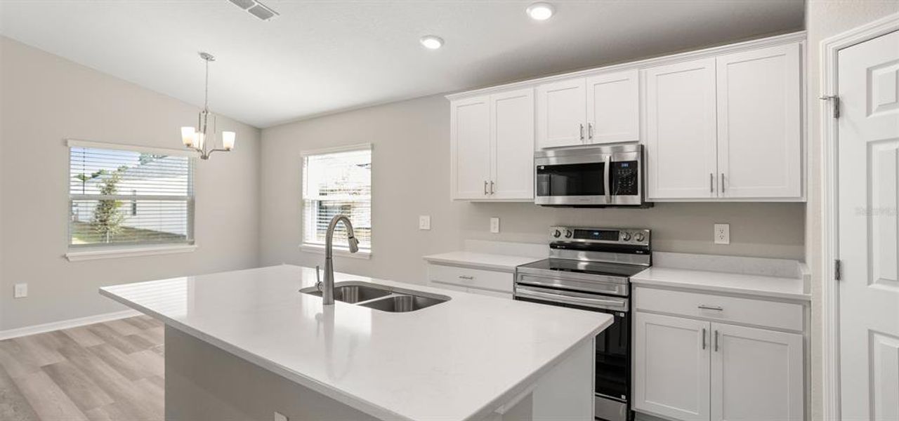 Furnished interior view inside a new home in VillaMar, Winter Haven (Image 4).