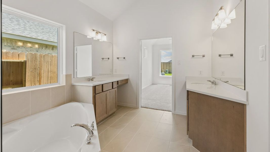 Furnished interior view inside a new home in Azalea, Pattison (Image 16).