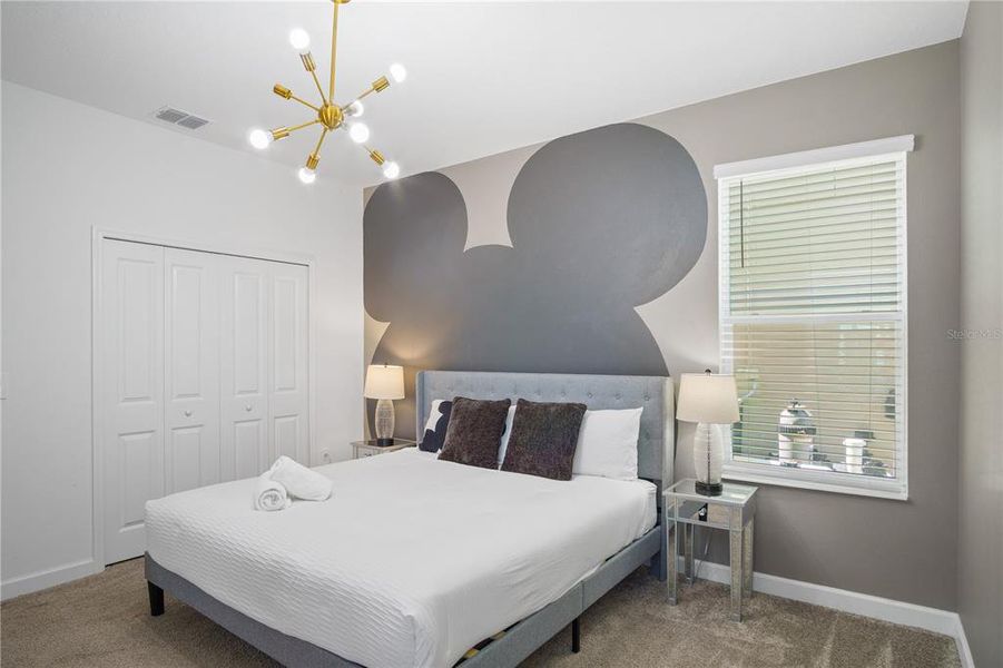 Furnished interior view inside a new home in , Davenport (Image 8).