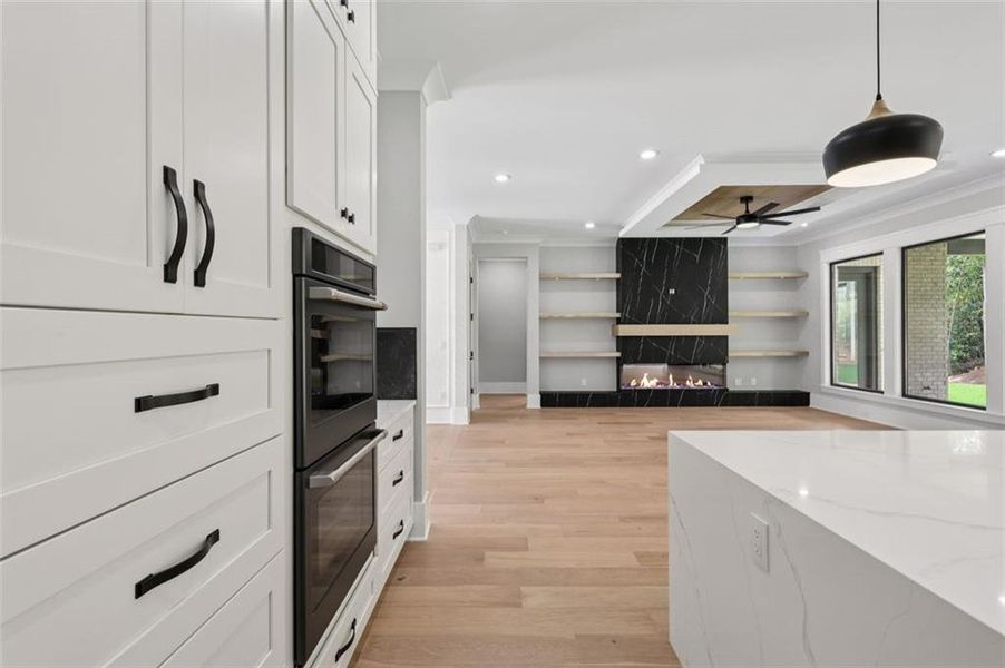 Furnished interior view inside a new home in , Braselton (Image 13). Furnished interior view inside a new home in , Braselton (Image 13).