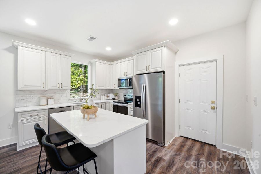 Furnished interior view inside a new home in , Charlotte (Image 12).