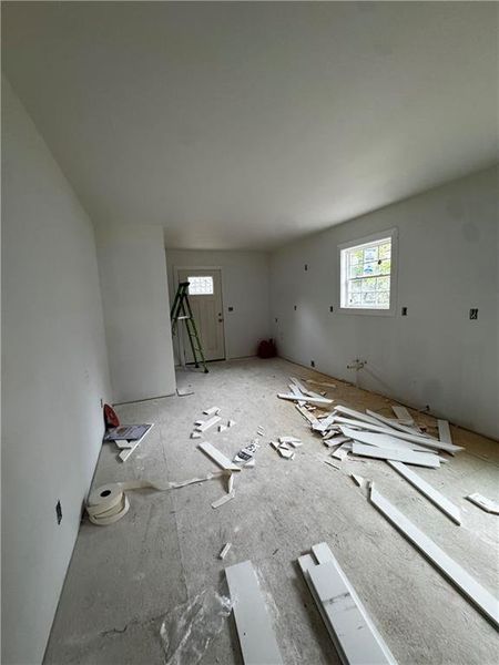In-progress construction of a new home in , Tunnel Hill, GA (Image 5).