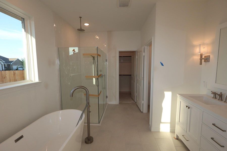 Primary bath - still under construction! Primary bath - still under construction!