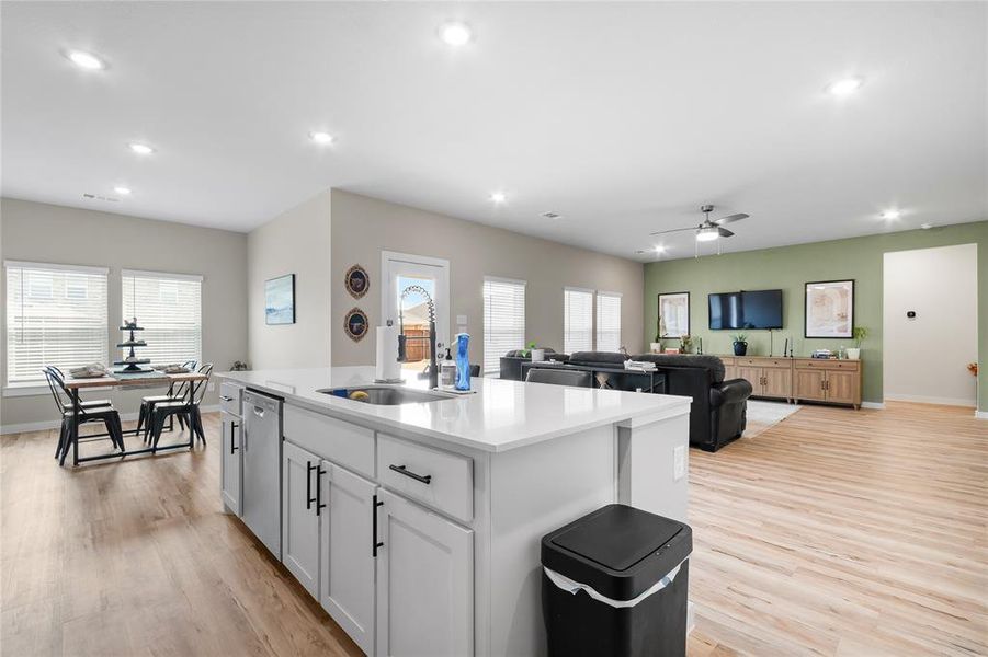 Furnished interior view inside a new home in , Forney (Image 8). Furnished interior view inside a new home in , Forney (Image 8).