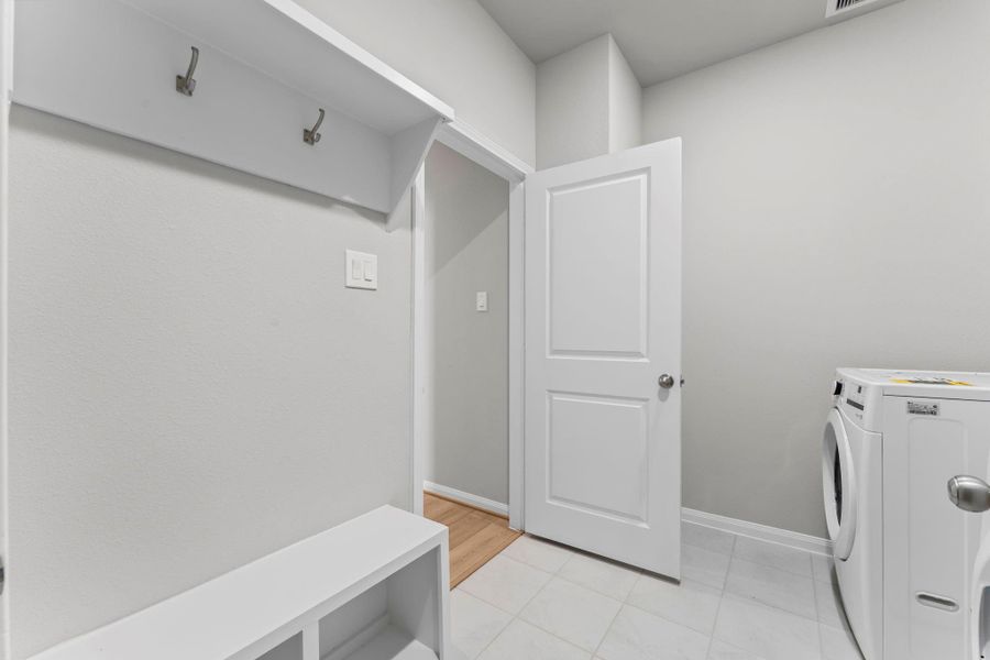 Furnished interior view inside a new home in The Highlands, Porter (Image 19).