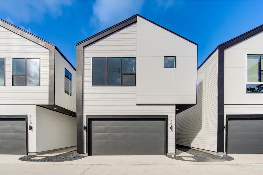 Modern and sleek front view of Floor Plan A, showcasing contemporary design and clean lines. Modern and sleek front view of Floor Plan A, showcasing contemporary design and clean lines.